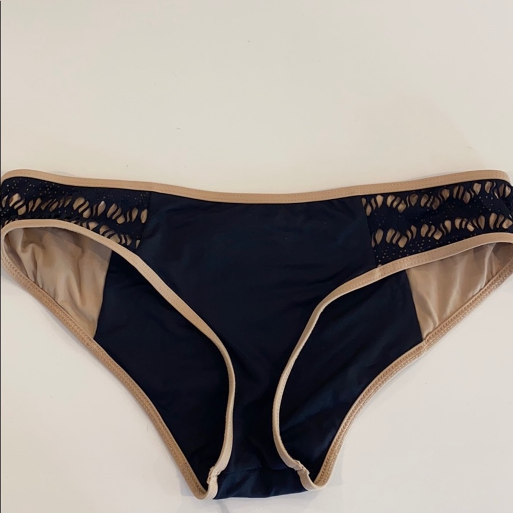 L*space Black and Tan bikini bottoms